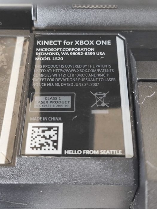 Microsoft Xbox One Kinect mod 1520 датчик руху