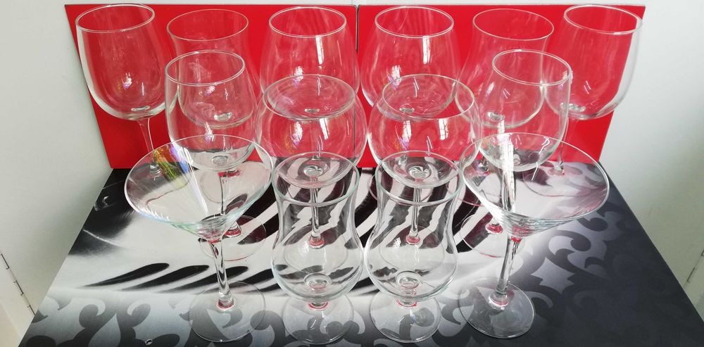 Бокал большого объема парные, вино мартини коктейль Enoteca Pasabahce