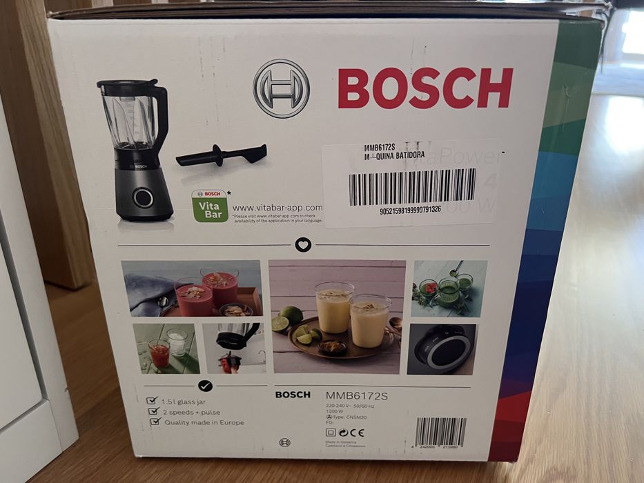 Motor + acessórios Bosch VitaPower Série 4 (1200 W) – novos