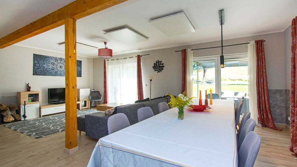 Domek Kaszuby 16 osób Sauna/balia/ferie narty