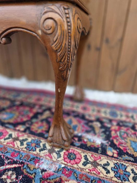 Barek Chippendale drewniany rzeźbiony #2440 Stylowy Węgrów