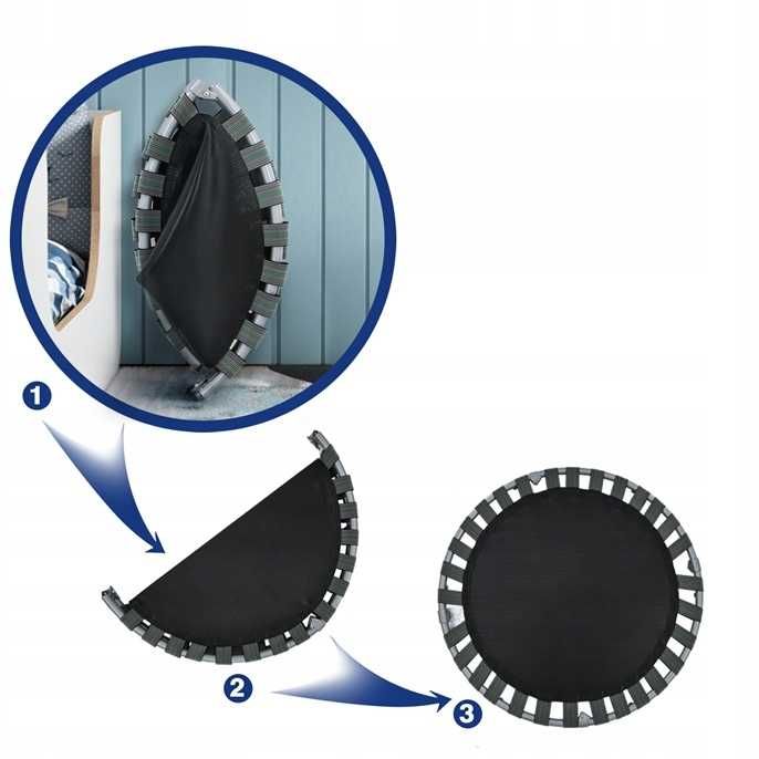 Trampolina z uchwytem dla dzieci