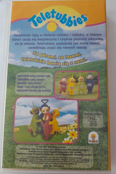 VHS Baw się i ucz z Teletubbies TU I tam