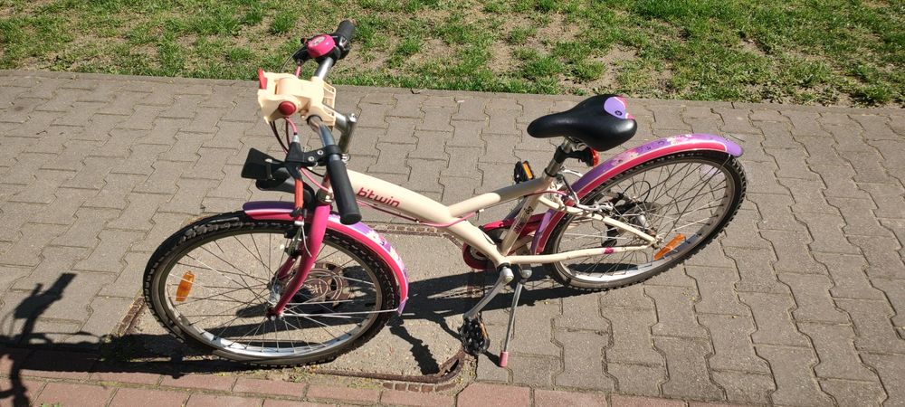Rower dziewczęcy 20" b'twin