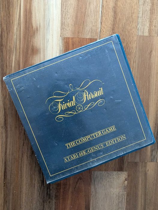 Trivial Pursuit Genus Edition Atari 400 / 800 / 600XL / 800XL