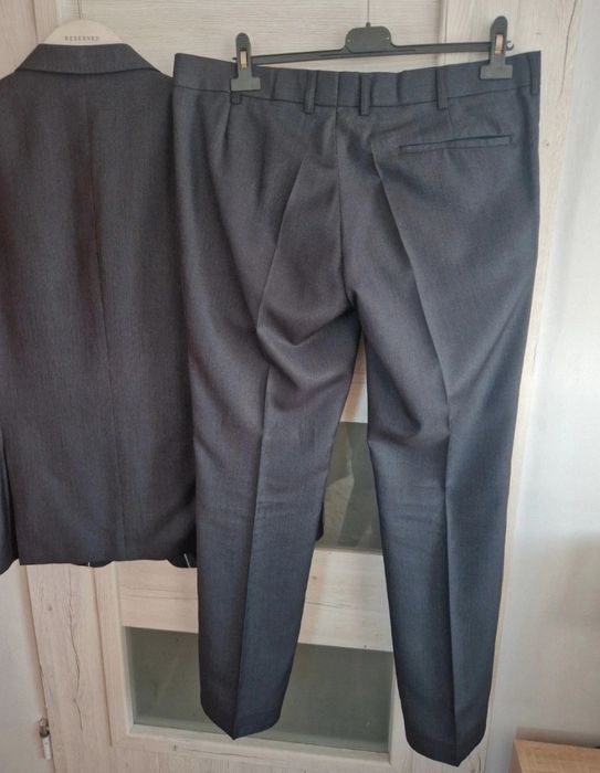 Garnitur granatowy r.M/L komplet męski sunset suits