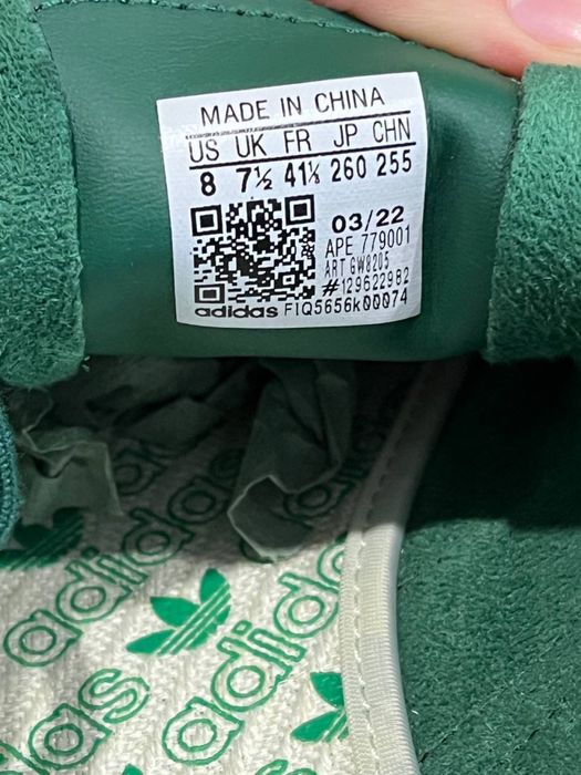 Кросівки Adidas Tobacco Gruen Green