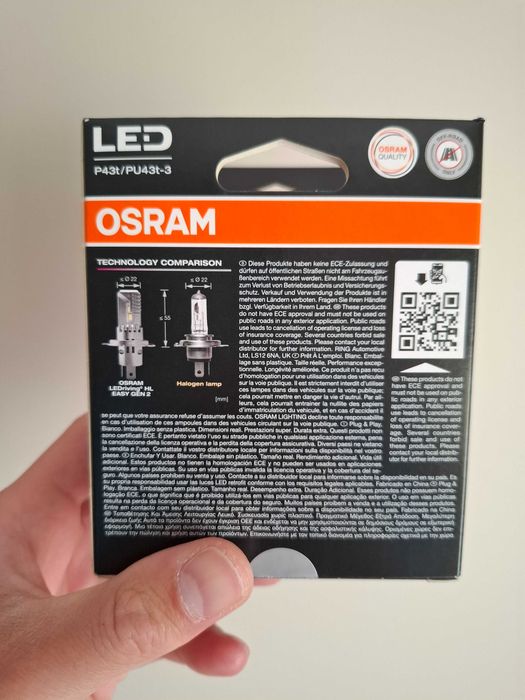 Lâmpada LED Osram H4