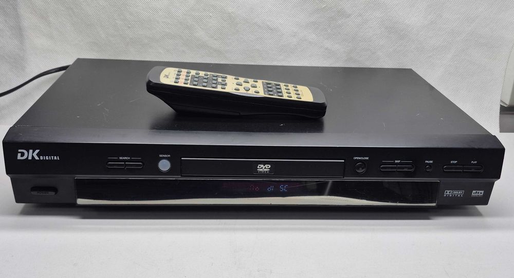 Odtwarzacz DVD pilot DK Digital Scart/Coaxial/Optical/Video Out; Komis Jasło Igielna