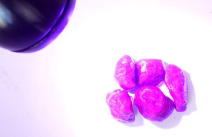 Lote de 5 Cristais de Rubi Bruto (55 ct / 11.15g) - Não Tratado,