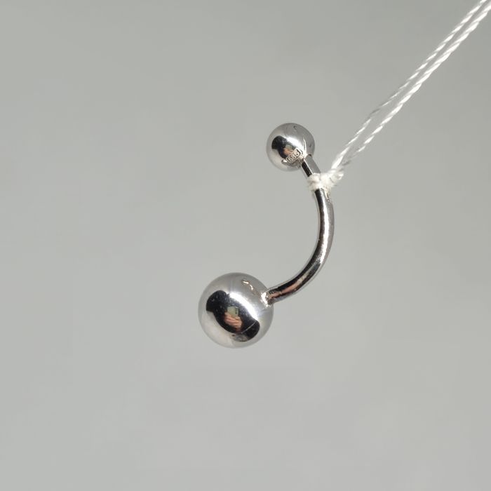 Пірсінг з білого золота. Новий. Sovissimo.