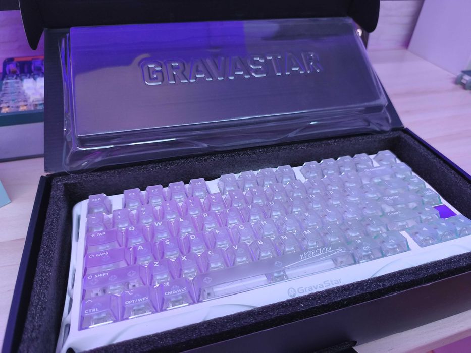 GravaStar Teclado Gaming Mercury K1 Lite 75%