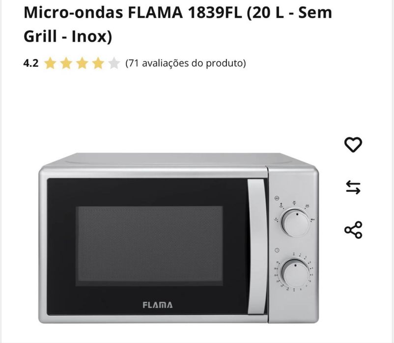 Microondas Flama
