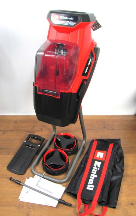 Подрібнювач садовий ножовий дробарка гілок шредер Einhell REDAXXO 36/25 акумуляторний привезено з Німеччини