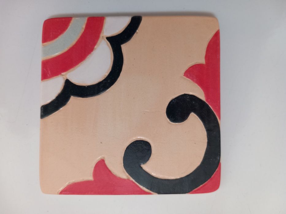 Płytki ceramiczne - dekory - hand made