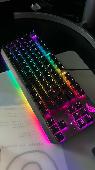 Setup Gaming - PC, Teclado e Headphones