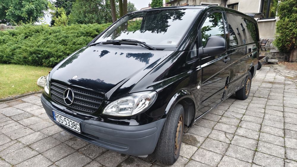 Mercedes Vito 2009rok produkcji, cieżarowy, trzy miejsca