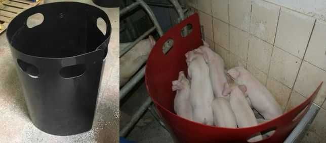 Płyta przepędowo-sortująca – czarna 85×200 cm- septor dla świń