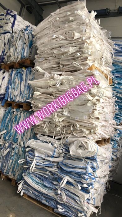 Worki Big Bag Bagi z wkładem Foliowym na Kukurydze CCM BIGBAG 145cm