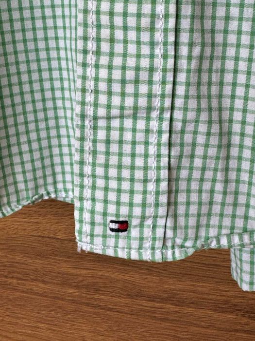 Koszula męska, casualowa, letnia, Tommy Hilfiger L.- igła