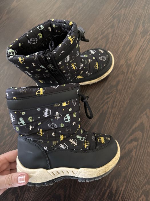 Зимні сапоги дутикі теплі