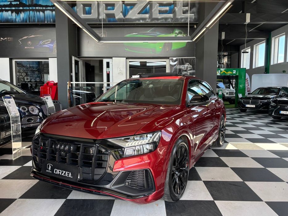 Audi SQ8 Salon PL/1Wł/FV23% netto:219.430PLN/SQ8/Quattro/HUD/HAK/ACC/Carplay