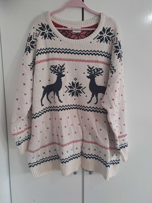 Sweter damski biały