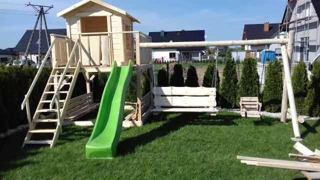 Plac zabaw , huśtawka