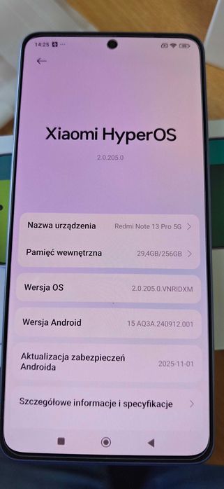 RedmiNote 13Pro 5G, 8/256 nagrywanie rozmów, xiaomi.eu/Global, GRATISY