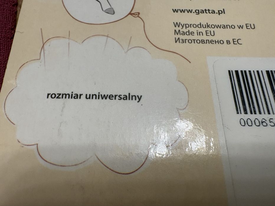 Nowe podkolanówki  żakardowe dziewczęce