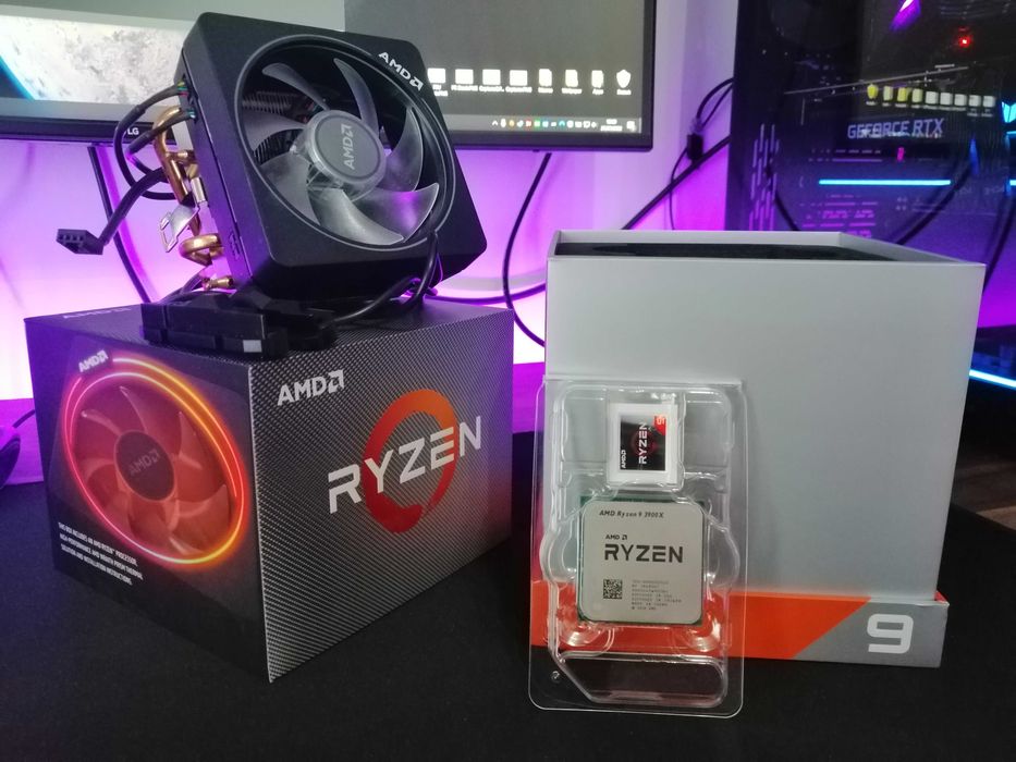 AMD Ryzen 9 3900X (12C/24T) Caixa Original + Cooler Wraith Prism RGB