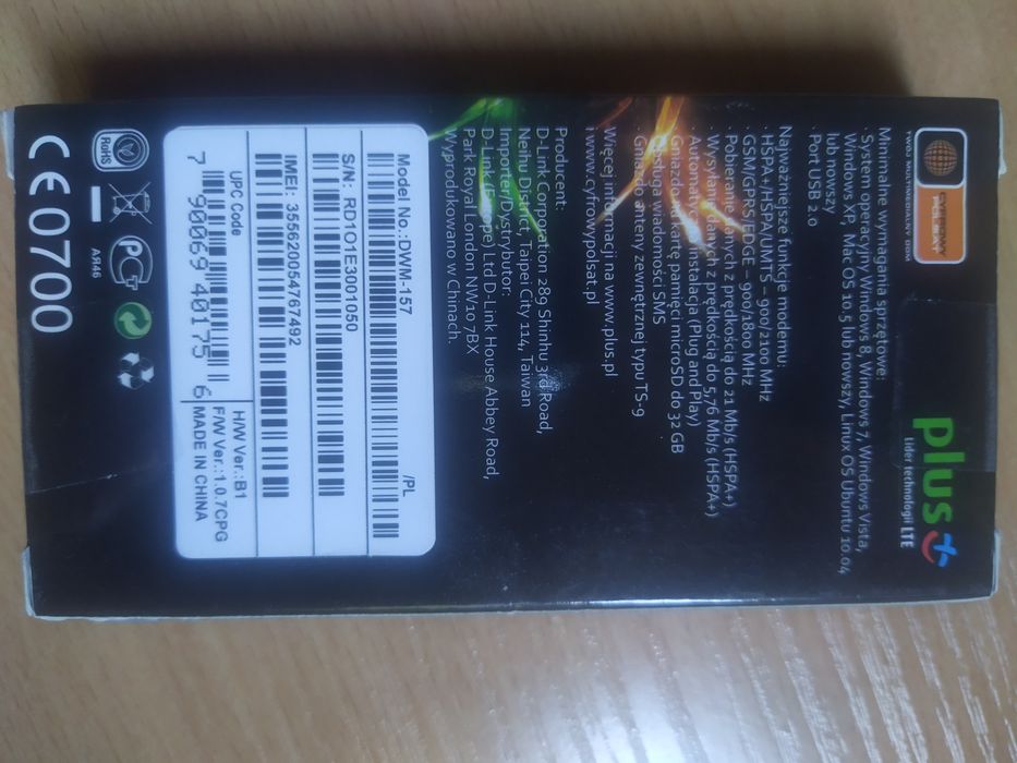 Modem internetowy USB bez blokady