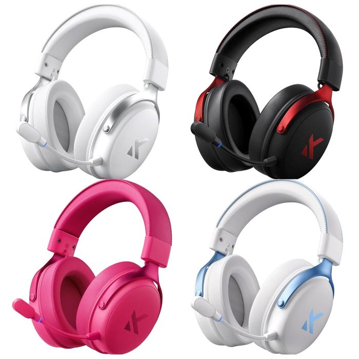 Mchose V9 Pro НОВІ Ігрові навушники White | Pink