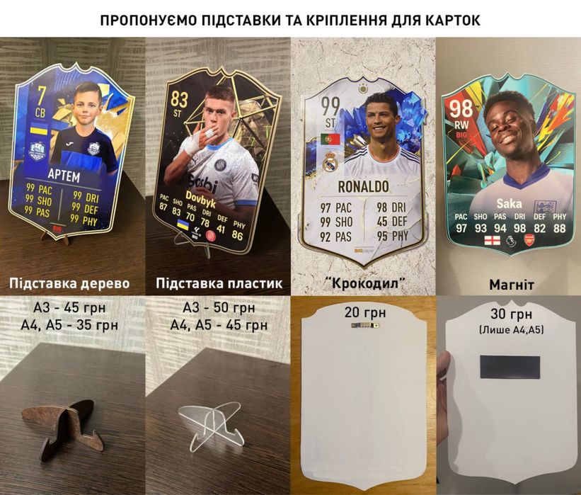 Картка футболіста / FIFA card