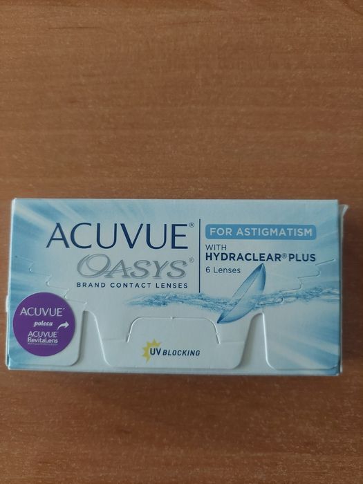 Soczewki toryczne acuvue oasys