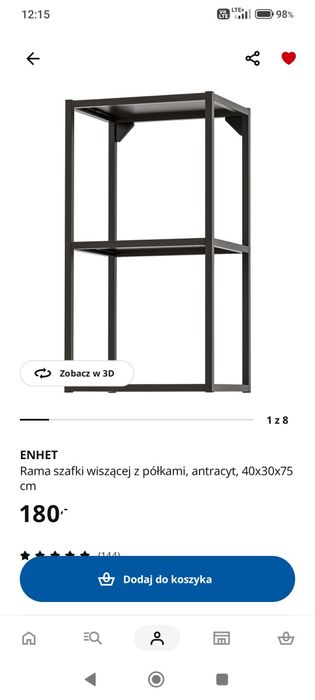 Półka/szafka Enhet Ikea