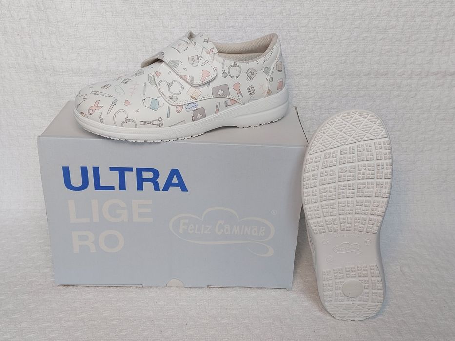 Sapato para enfermeira/auxiliar de saúde