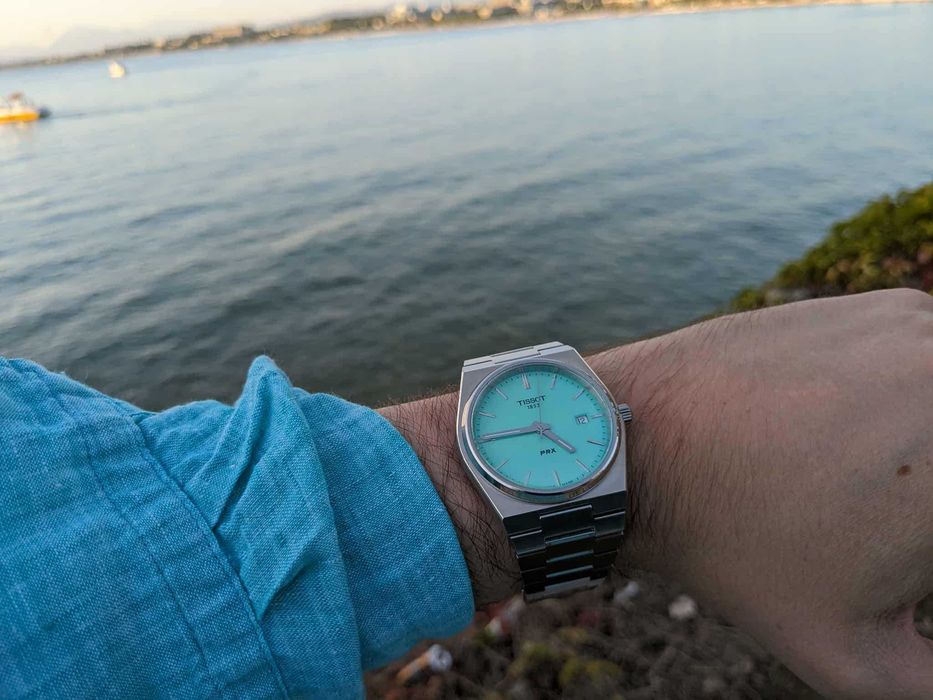 Tissot PRX Tiffany Blue T137.410.11.091.01