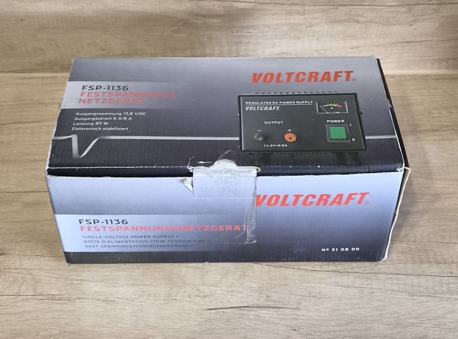 Zasilacz laboratoryjny Voltcraft FSP-1136
