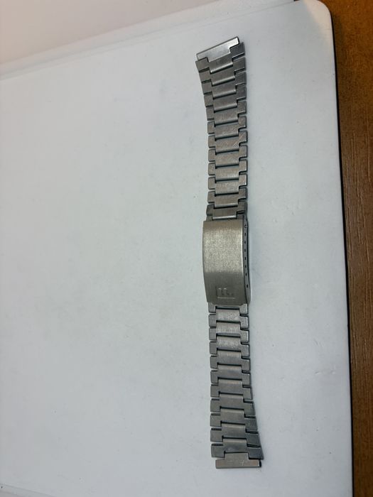 Bransoleta zegarkowa vintage USSR 18 mm jednoczęściowa sprawna