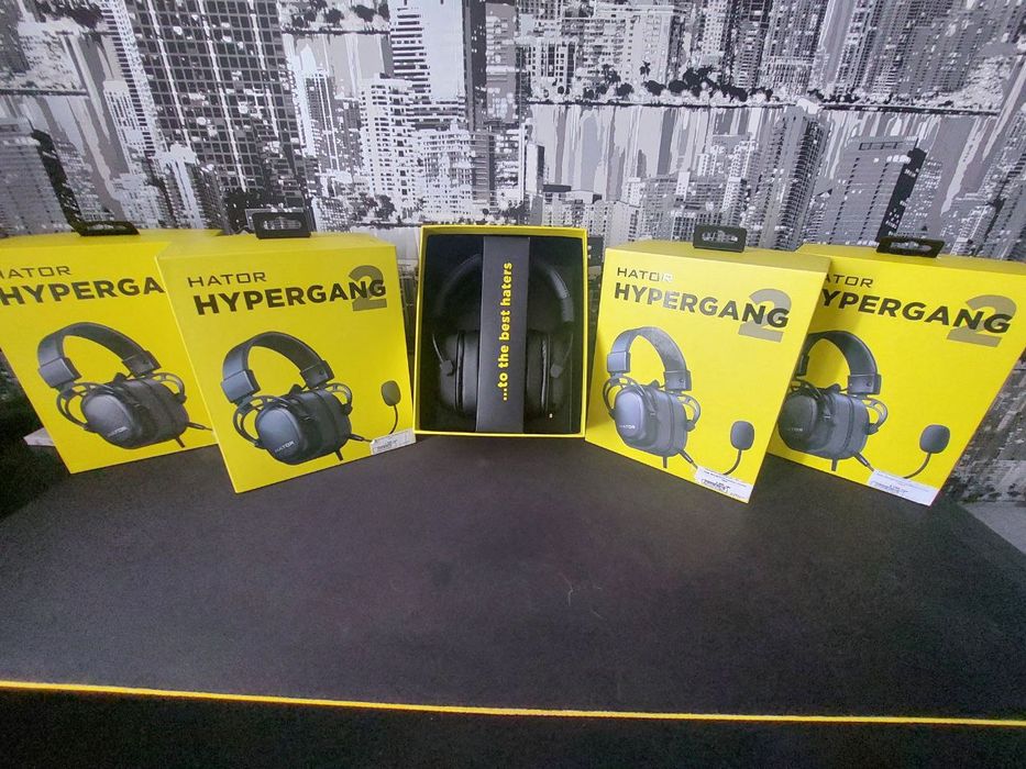 В наявності ігрові Навушники та килимки  від Hator!!!