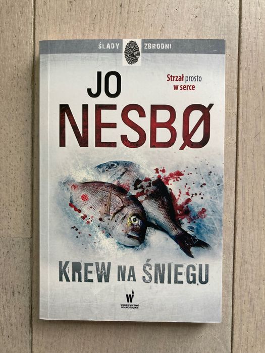 Jo Nesbo " Krew na śniegu " książka, kryminał