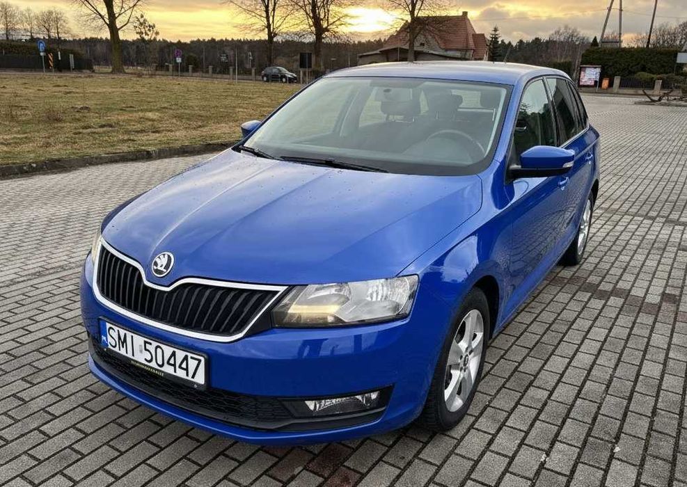 Skoda Rapid 2018 1.6 TDI Salon Polska Smartlink Nawigacja