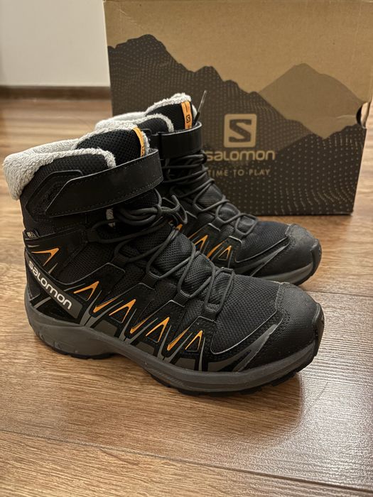 Salomon XA PRO buty 35 zimowe ocieplane trzewiki sniegowce