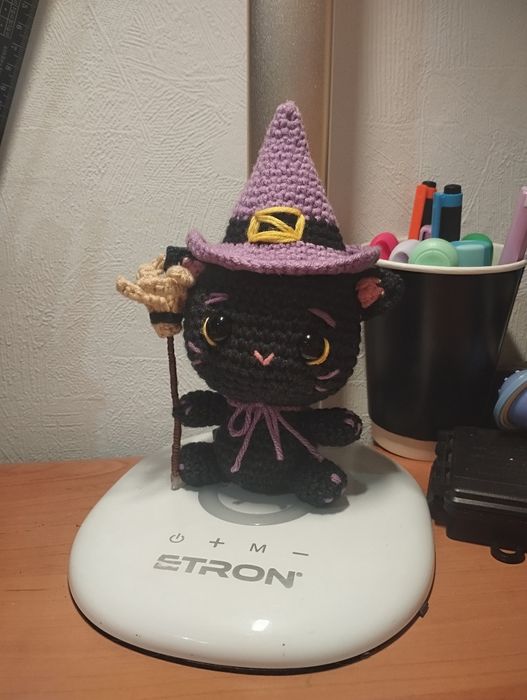 М'яка Іграшка В'язане Кошеня