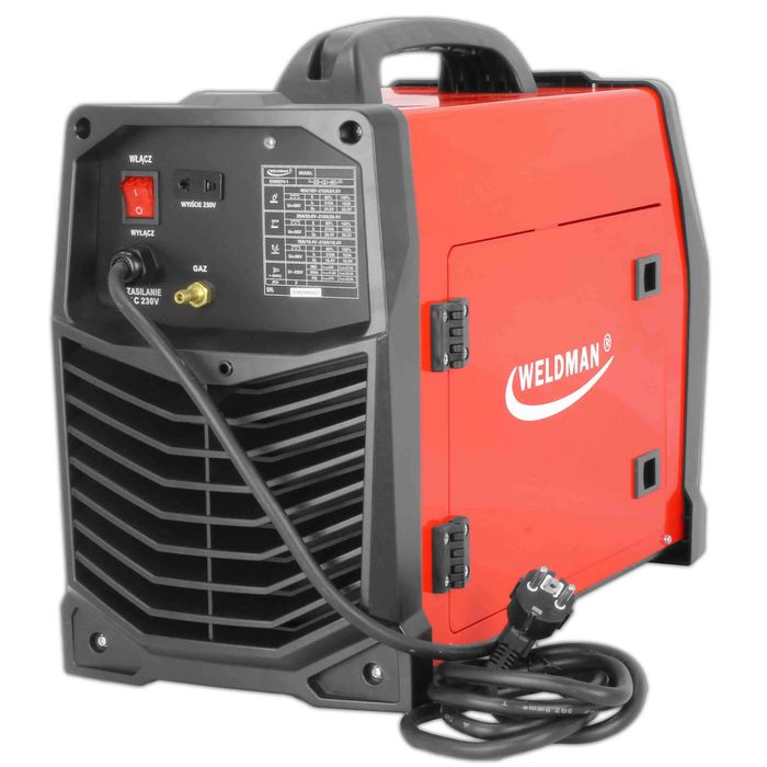 Spawarka migomat Weldman Midi MIG 222 Synergia +TIG Zestaw