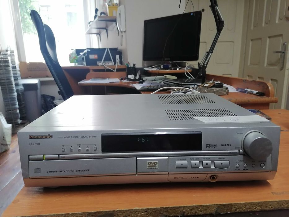 Amplituner Panasonic SA-HT70 z dvd x 5