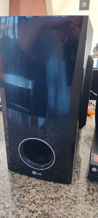 Home cinema LG com DVD  como novo