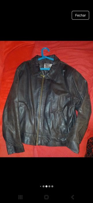 Casaco couro original