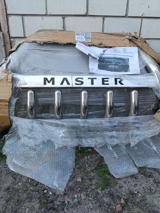 Кенгурятник на Renault Master 1998-2010р